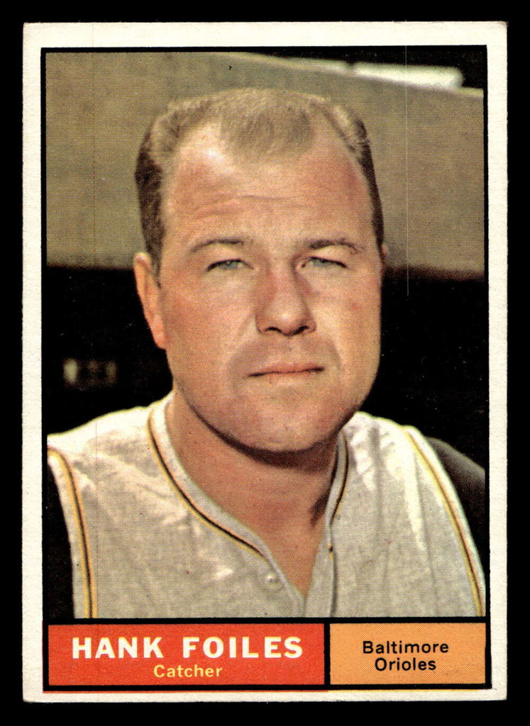 1961 Topps #277 Hank Foiles Excellent+  ID: 469710