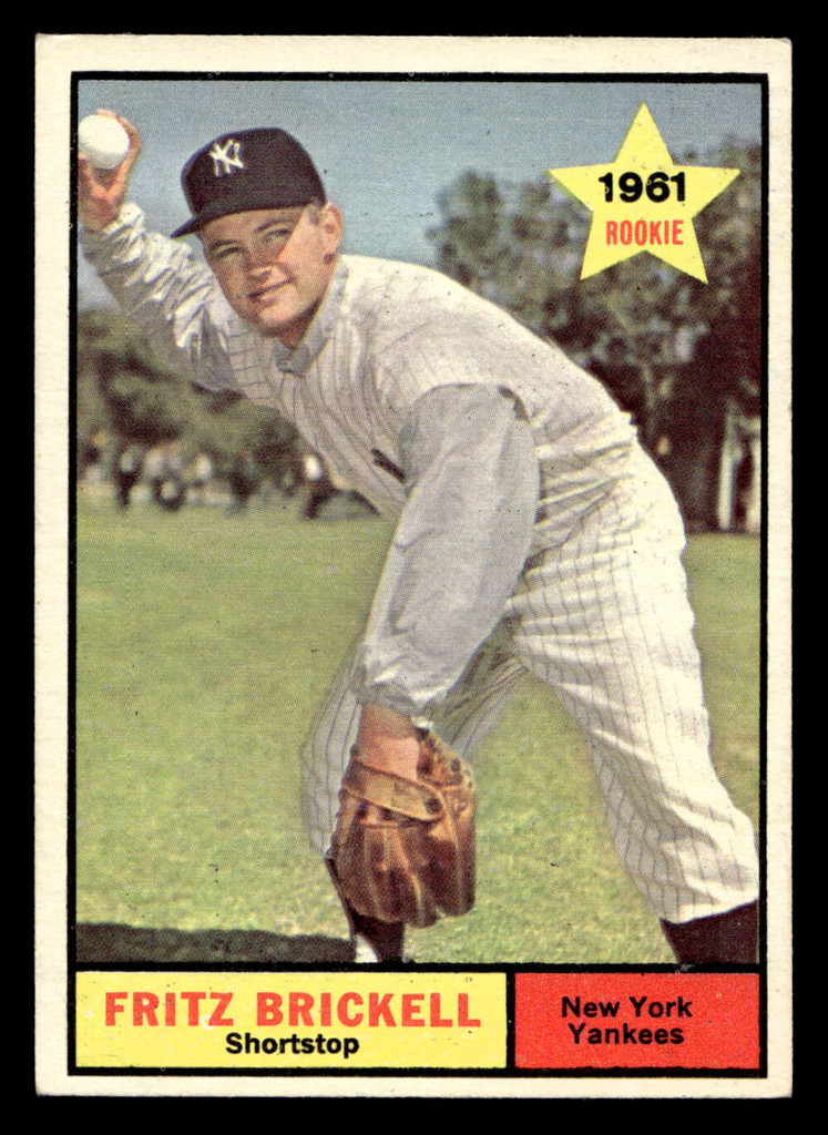 1961 Topps #333 Fritz Brickell Excellent+  ID: 469820