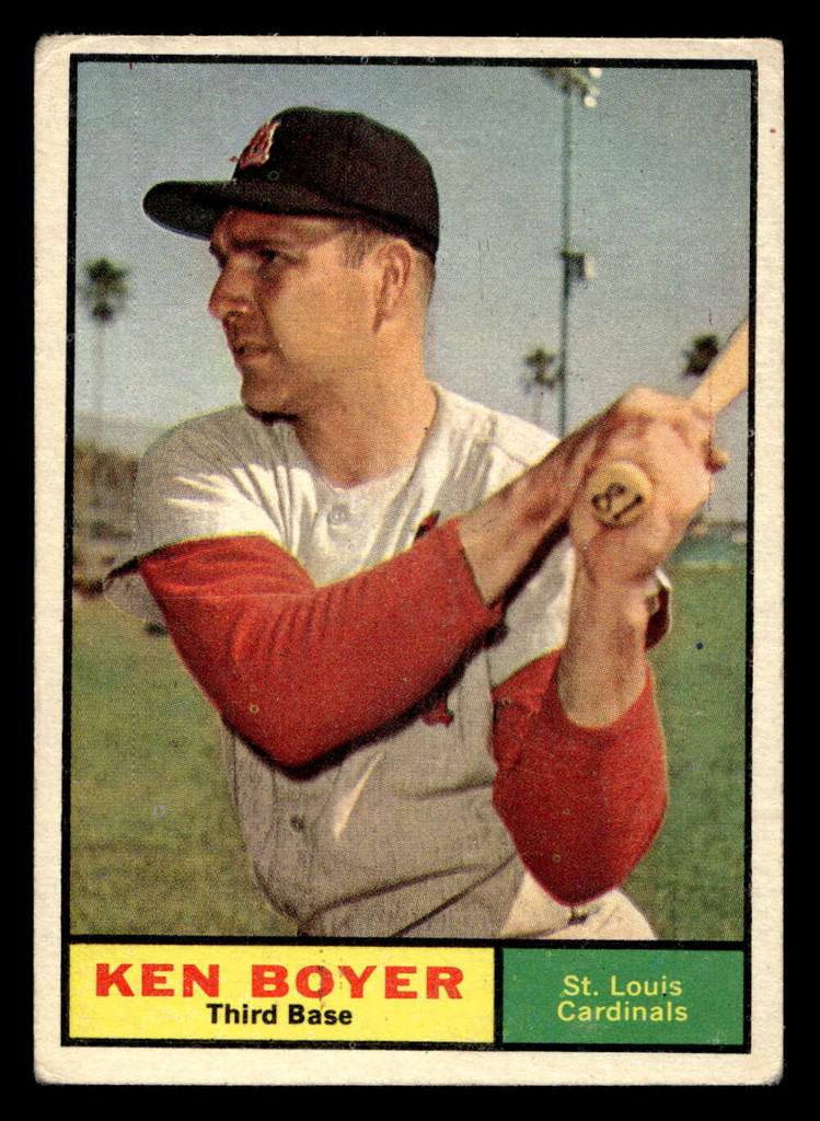 1961 Topps #375 Ken Boyer Very Good  ID: 469873
