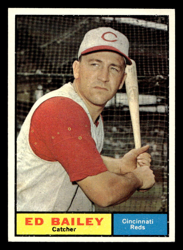 1961 Topps #418 Ed Bailey Ex-Mint  ID: 469961