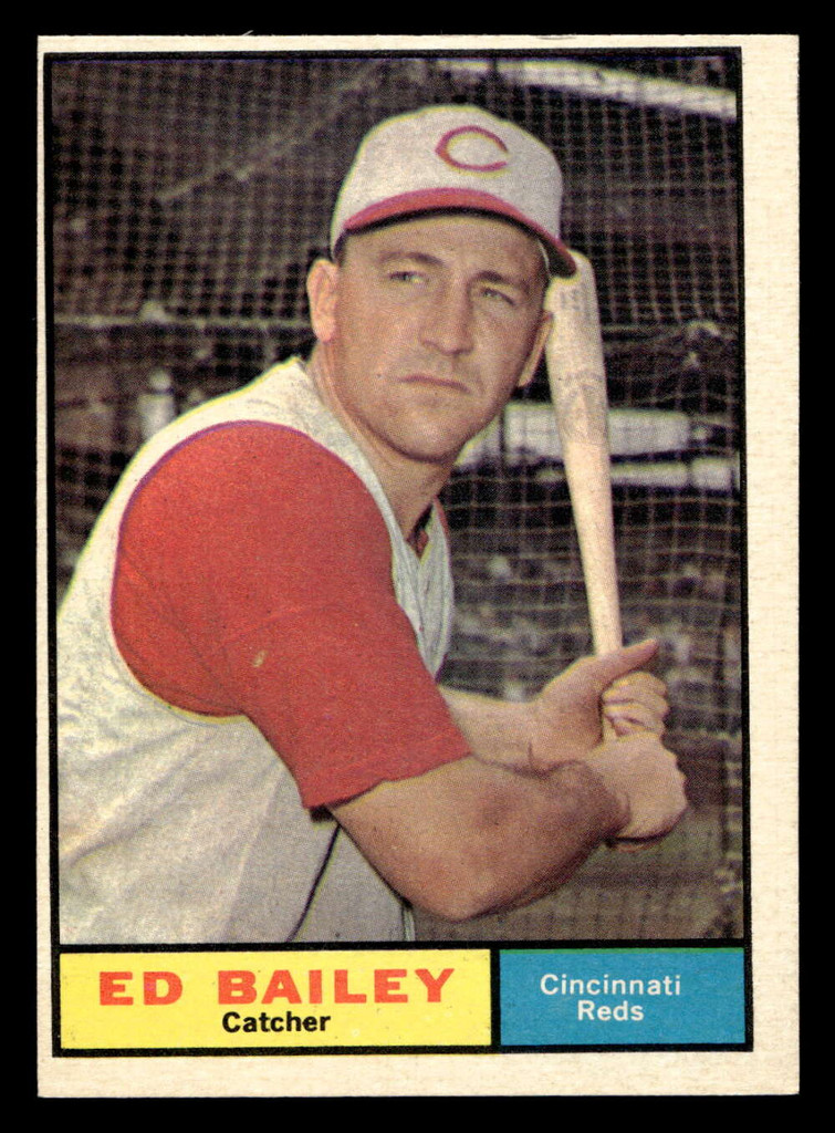 1961 Topps #418 Ed Bailey Excellent+  ID: 469964