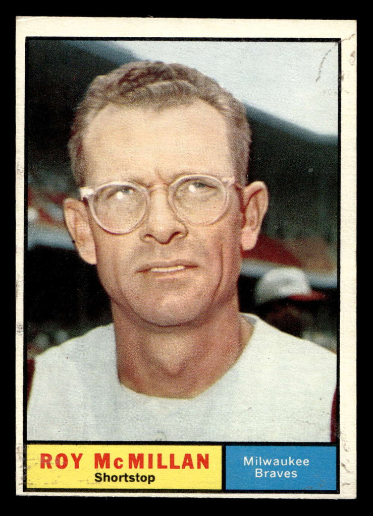 1961 Topps #465 Roy McMillan Ex-Mint  ID: 470010