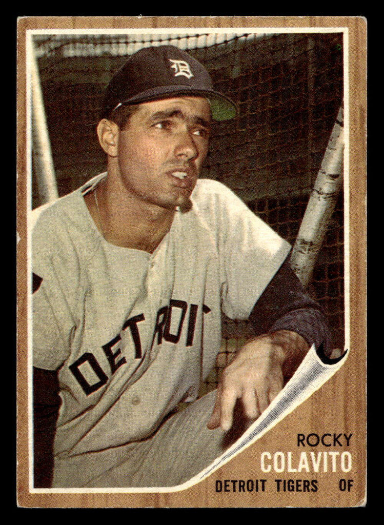 1962 Topps #20 Rocky Colavito Excellent+  ID: 470213
