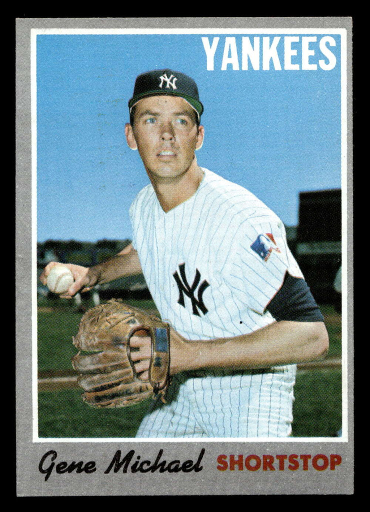 1970 Topps #114 Gene Michael Near Mint+  ID: 471286