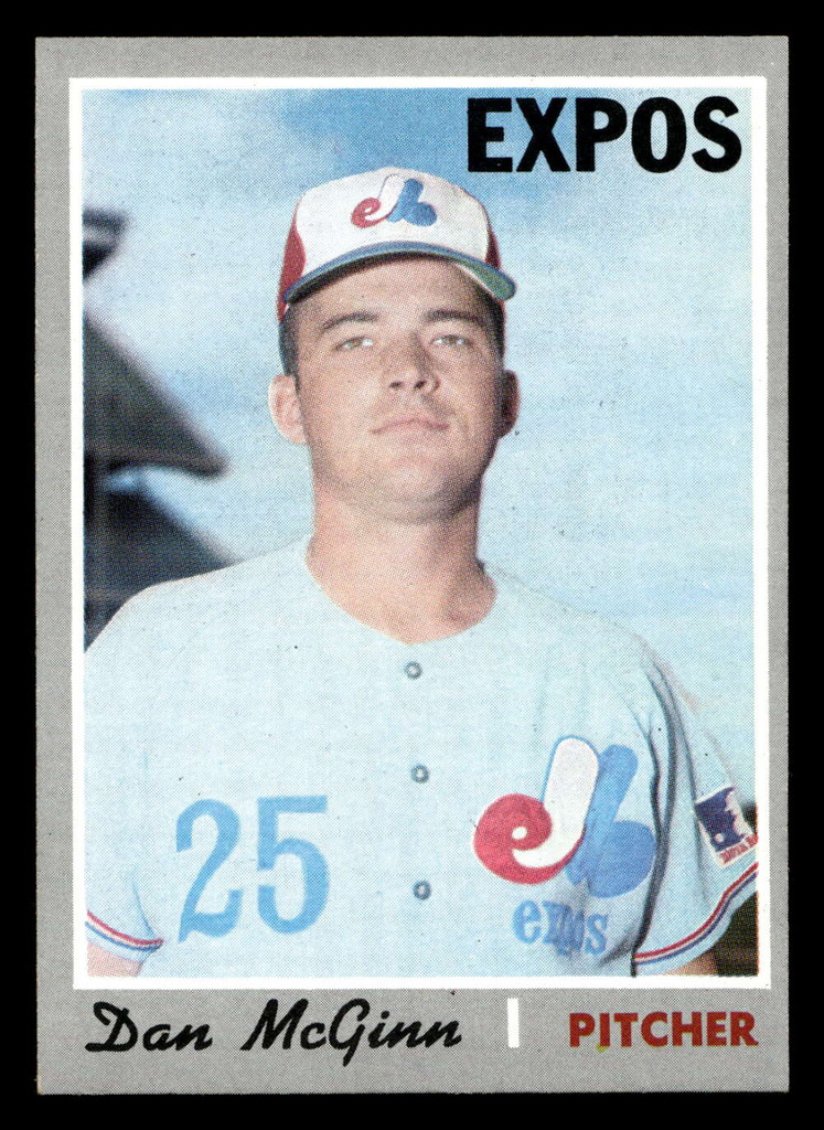1970 Topps #364 Dan McGinn Near Mint+  ID: 471724