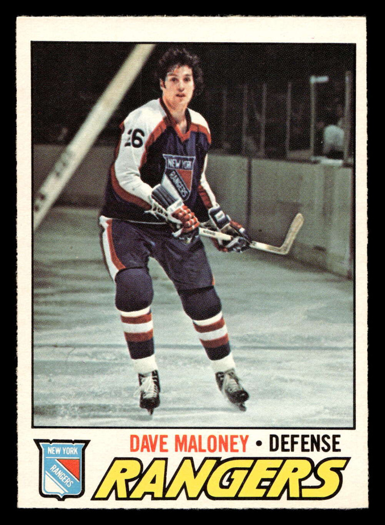 1977-78 O-Pee-Chee #41 Dave Maloney Near Mint OPC 