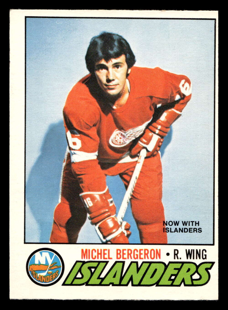 1977-78 O-Pee-Chee #159 Michel Bergeron Near Mint OPC 