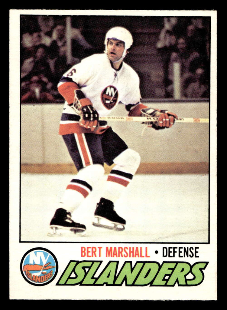 1977-78 O-Pee-Chee #206 Bert Marshall Near Mint+ OPC 