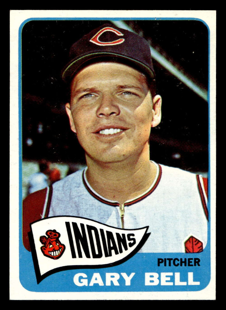 1965 Topps #424 Gary Bell Near Mint+ SET BREAK 