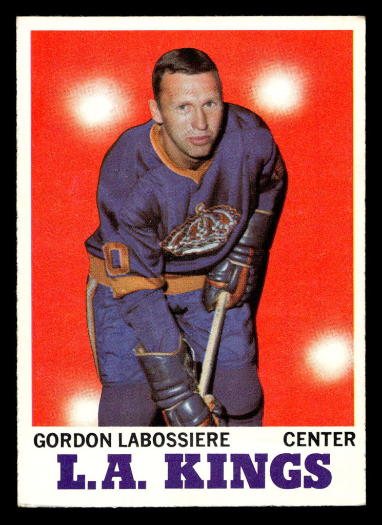 1970-71 Topps #38 Gord Labossiere Ex-Mint  ID: 473492