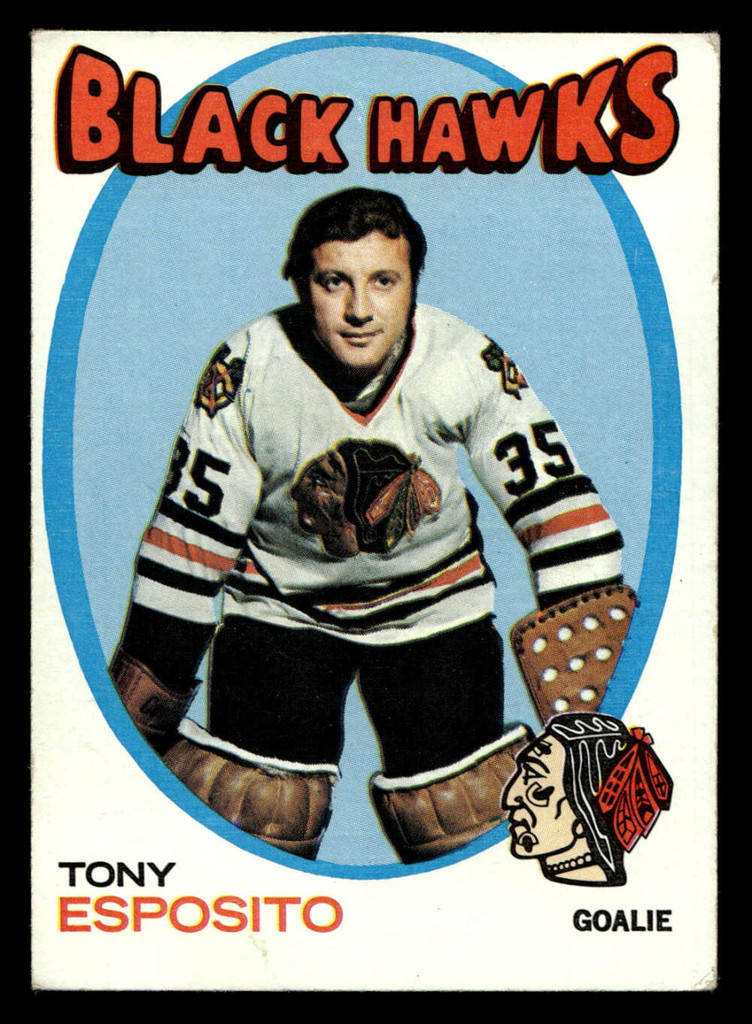 1971-72 Topps #110 Tony Esposito Very Good  ID: 474273