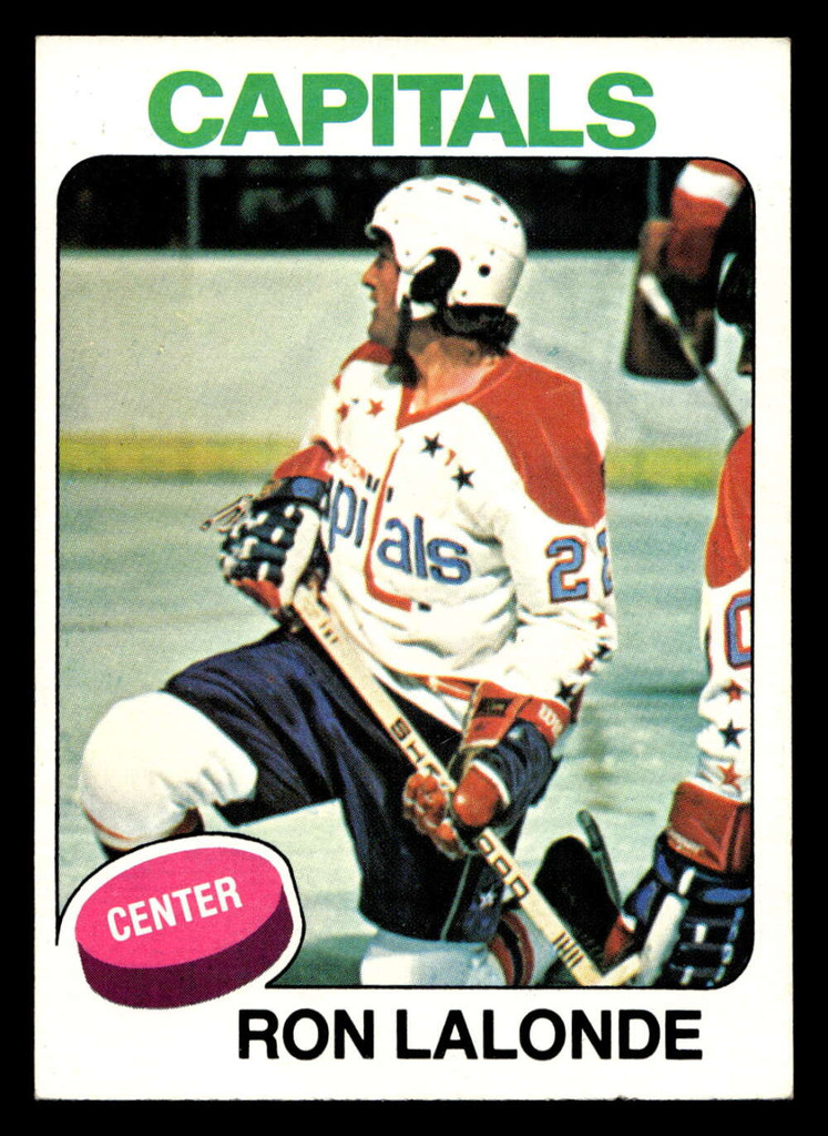 1975-76 Topps #152 Ron Lalonde Ex-Mint RC Rookie  ID: 475763