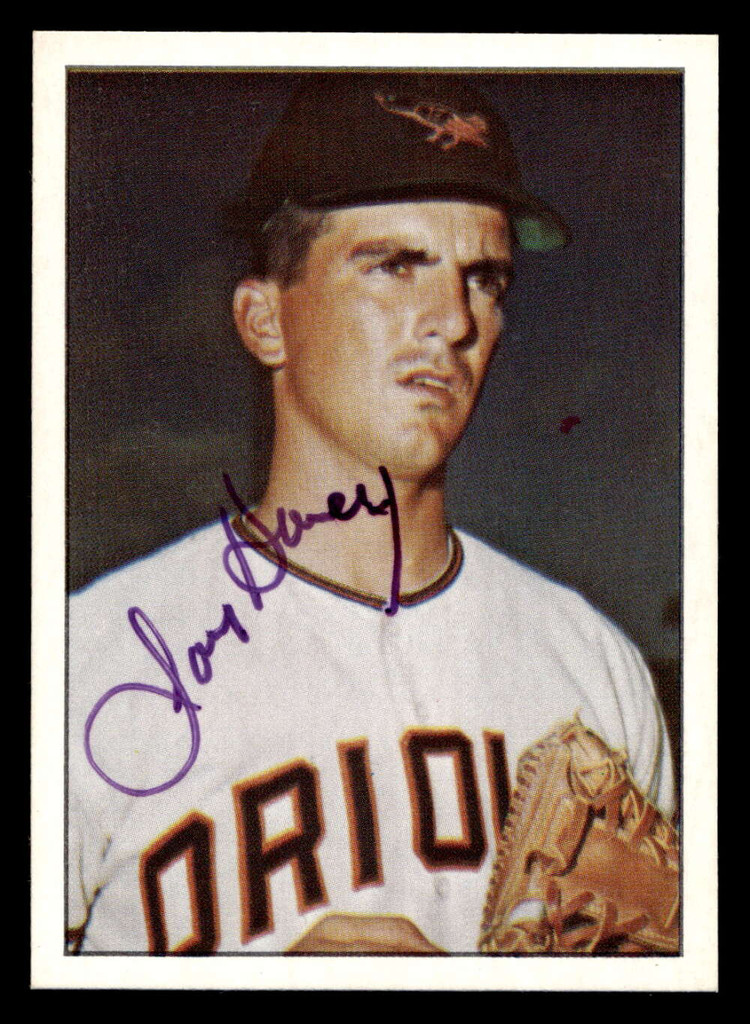1978 TCMA The 1960's I #228 Larry Haney Near Mint Auto Signed 