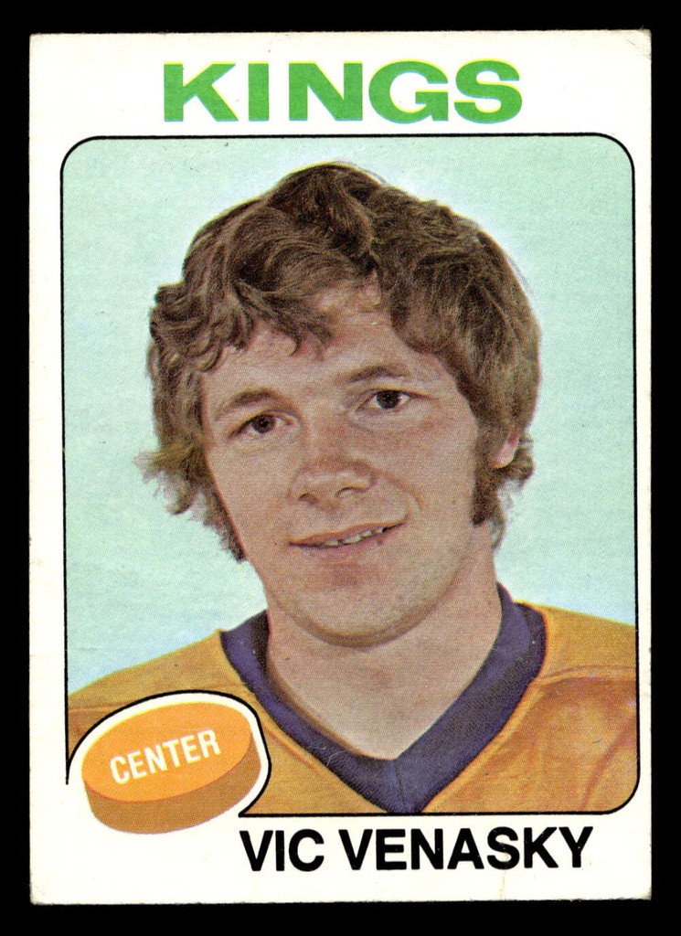 1975-76 Topps #312 Vic Venasky Very Good 