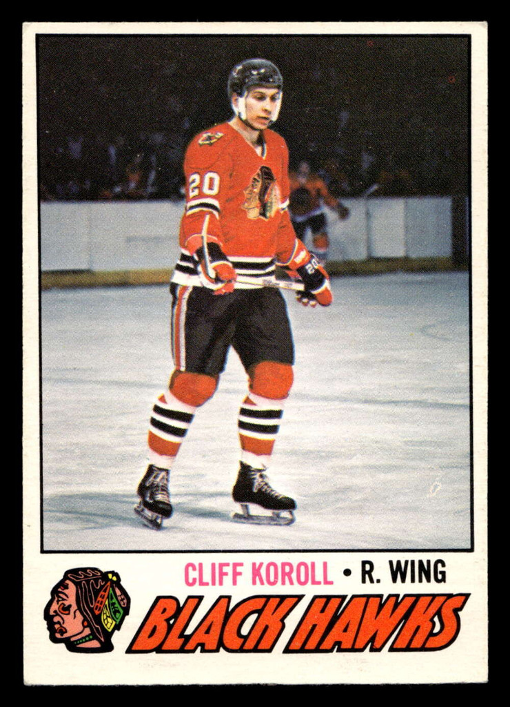 1977-78 O-Pee-Chee #146 Cliff Koroll Ex-Mint  ID: 477239