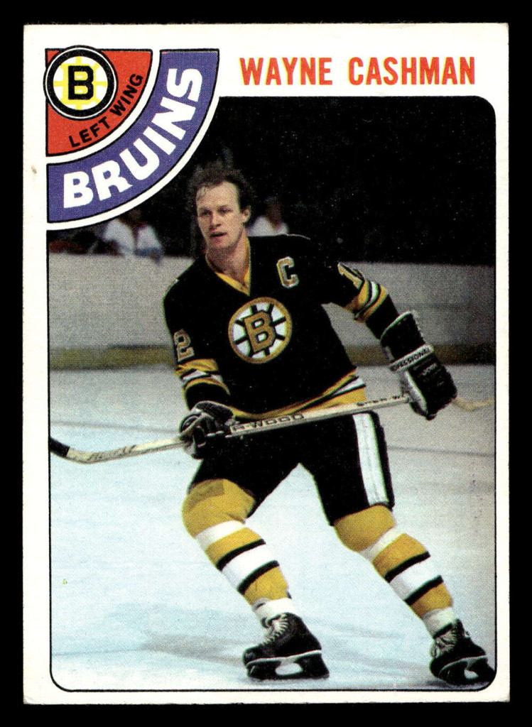 1978-79 Topps #124 Wayne Cashman Ex-Mint  ID: 477708