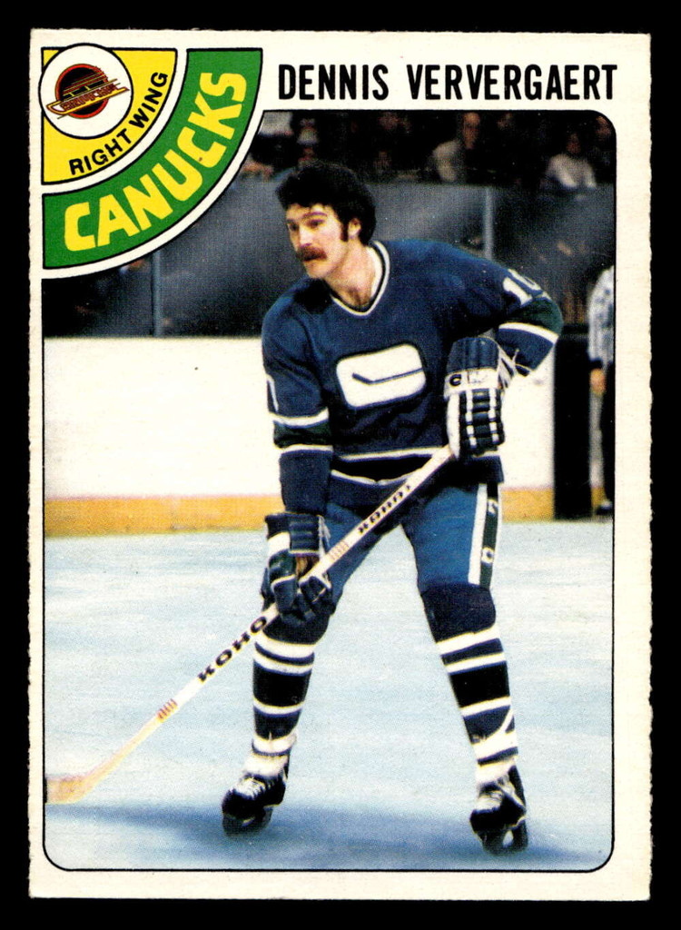 1978-79 O-Pee-Chee #52 Dennis Ververgaert Ex-Mint OPC 