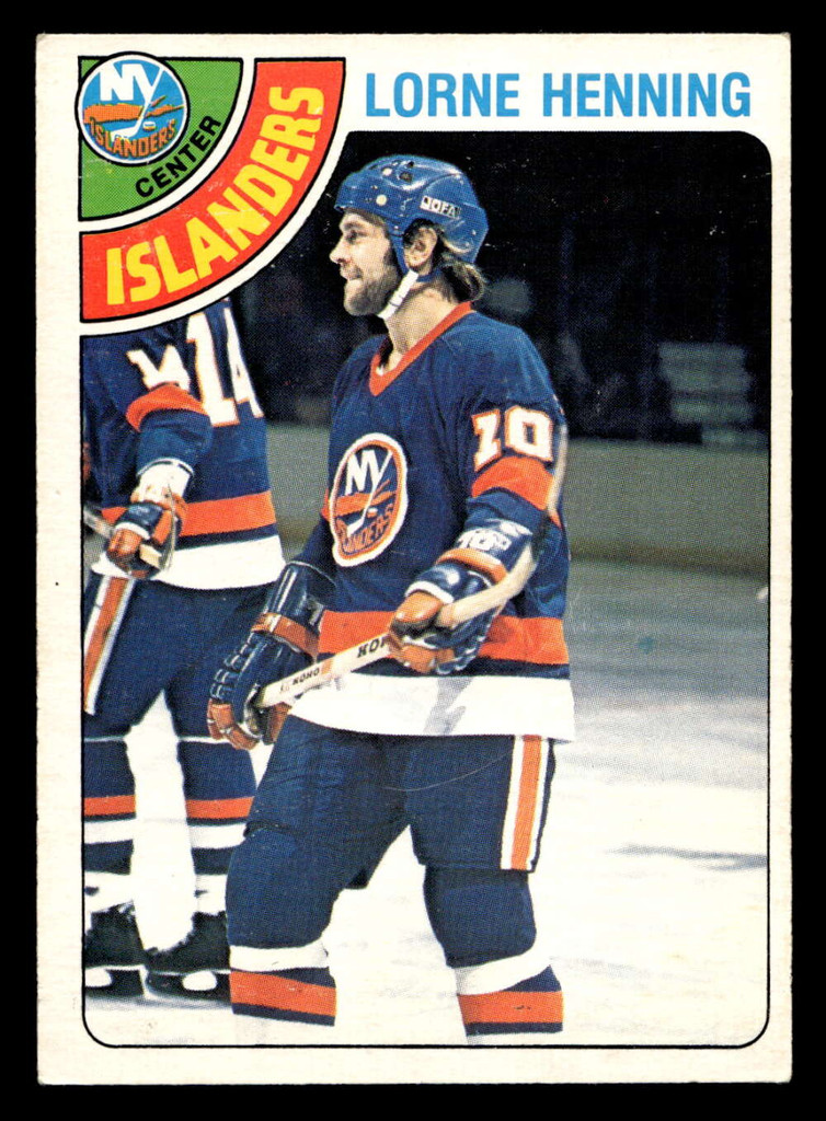 1978-79 O-Pee-Chee #313 Lorne Henning Ex-Mint OPC 