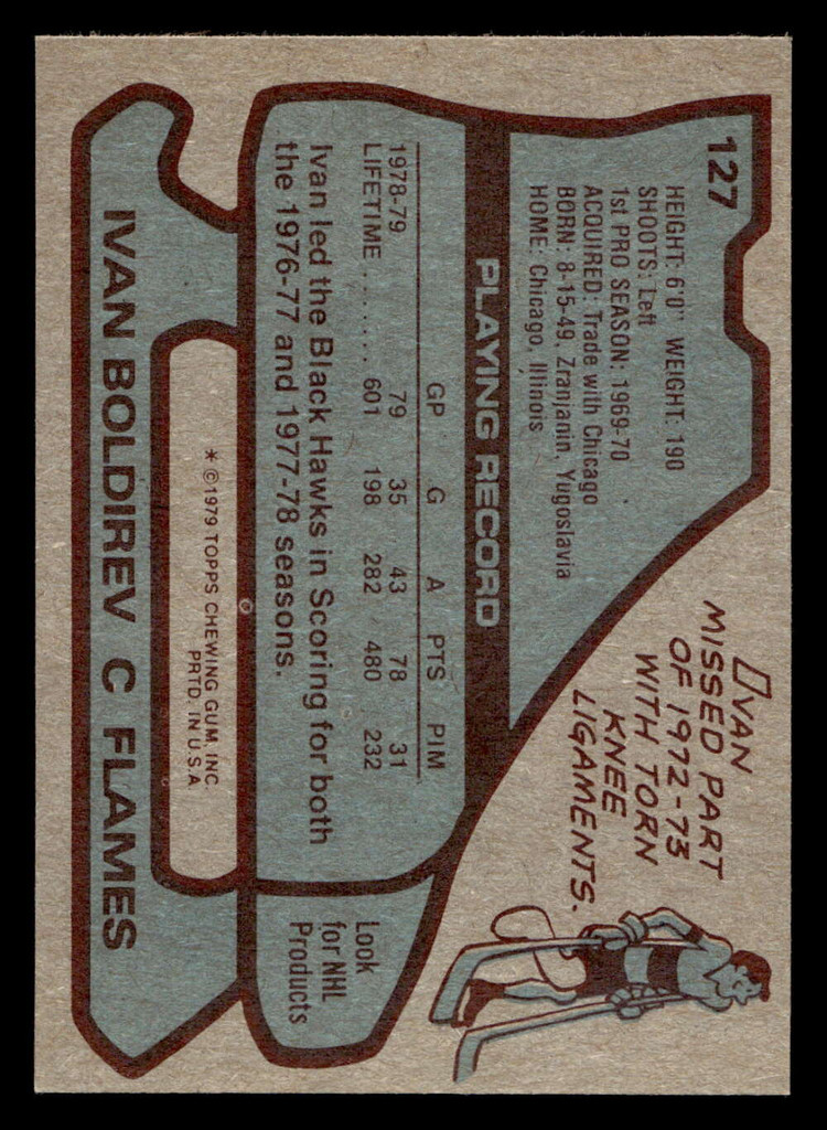 1979-80 Topps #127 Ivan Boldirev Near Mint+  ID: 478539