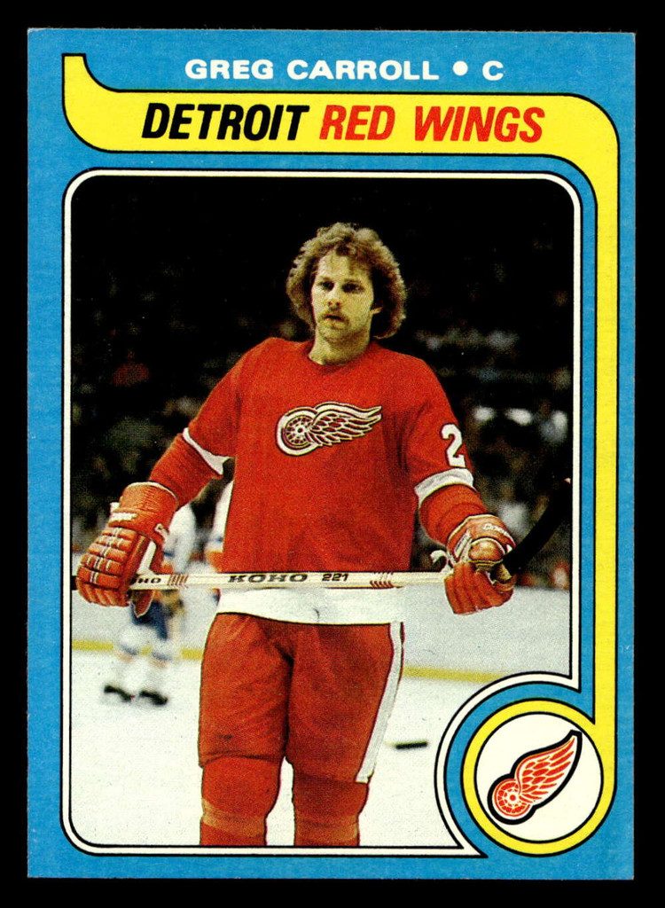 1979-80 Topps #184 Greg Carroll Ex-Mint RC Rookie  ID: 478678