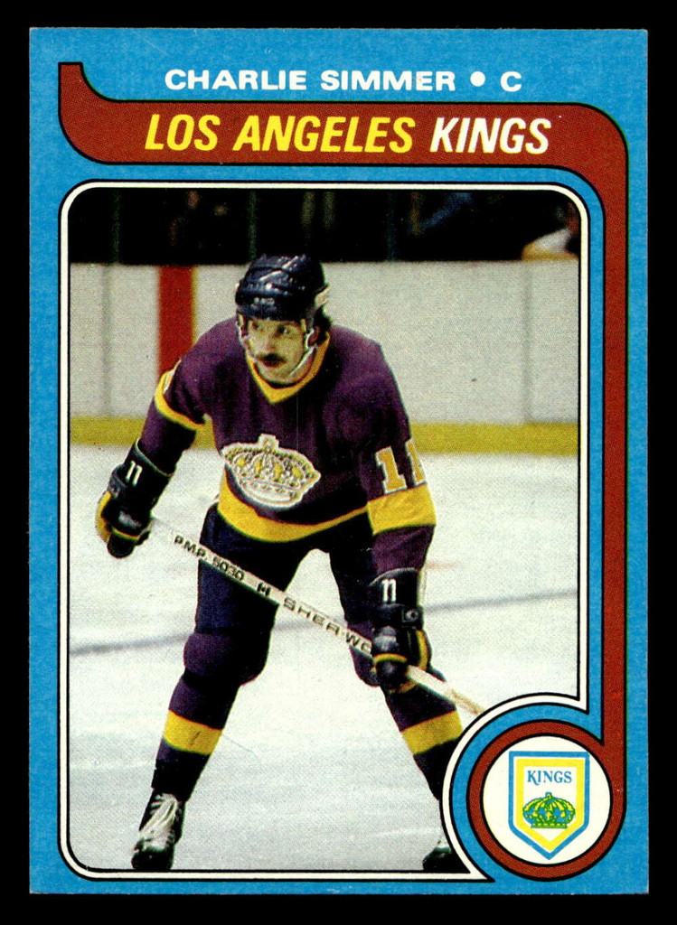 1979-80 Topps #191 Charlie Simmer Near Mint RC Rookie  ID: 478697
