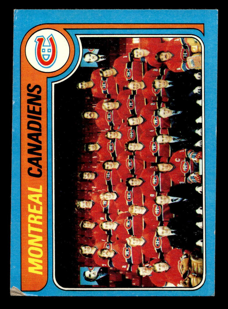 1979-80 Topps #252 Canadiens TC VG-EX 
