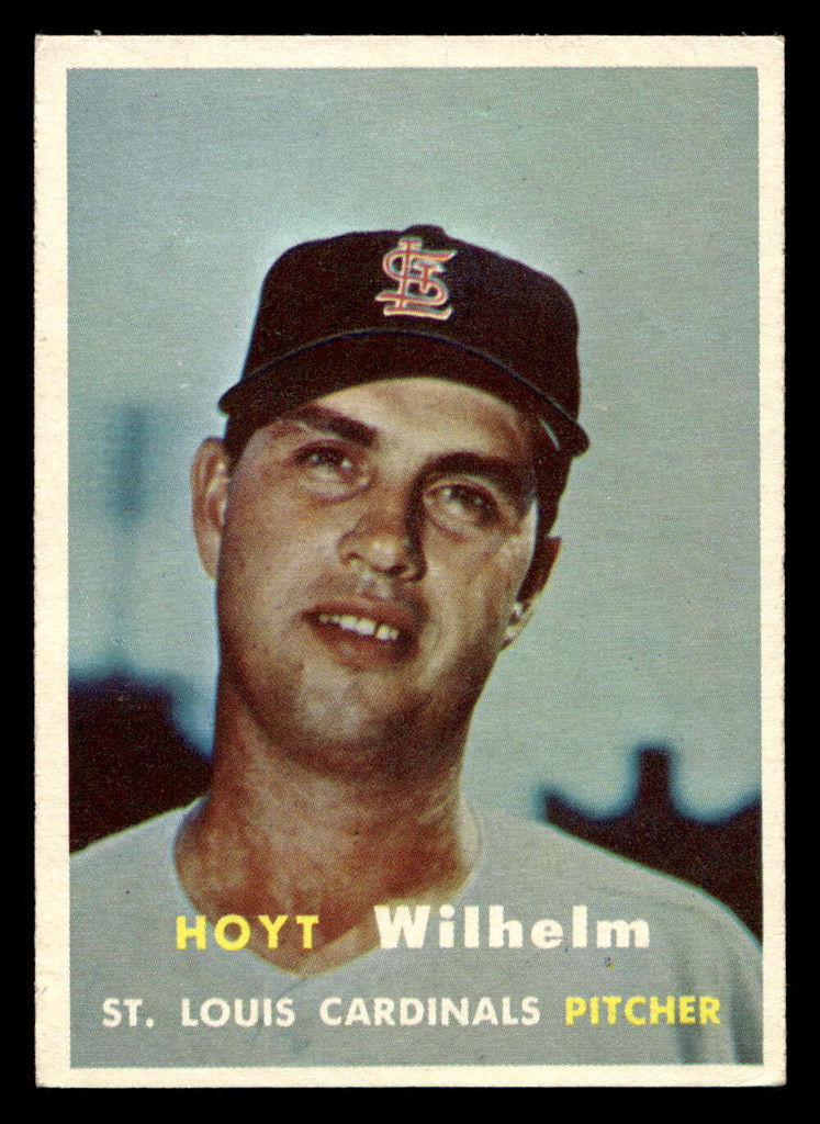 1957 Topps #203 Hoyt Wilhelm UER Excellent+  ID: 479126