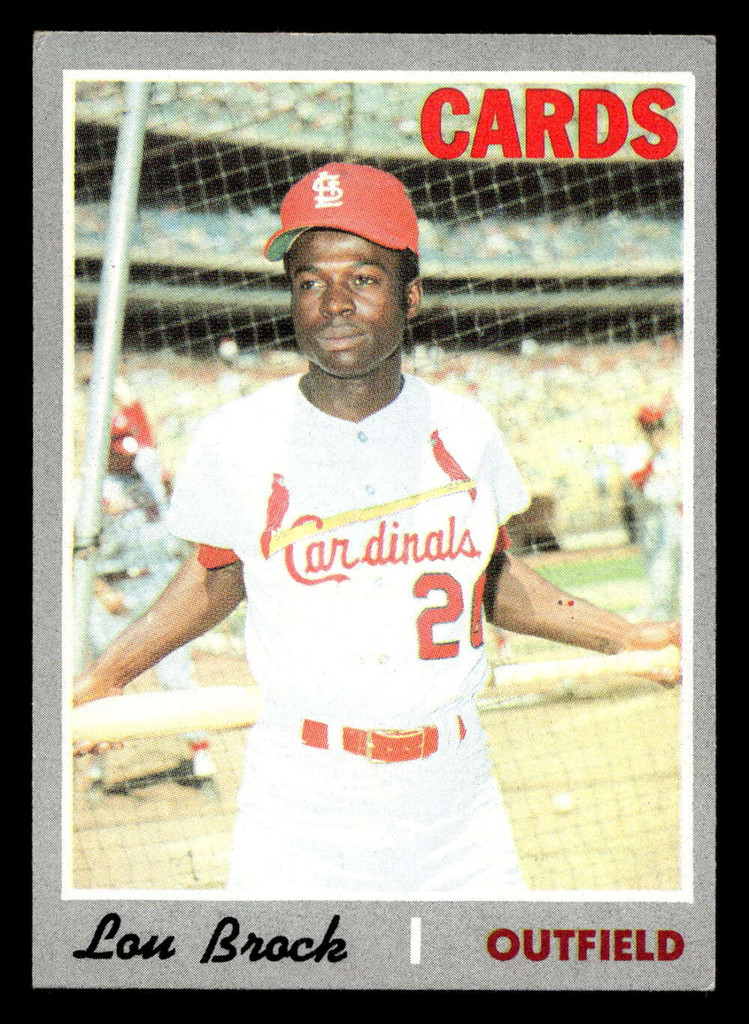 1970 Topps #330 Lou Brock Excellent+  ID: 479534