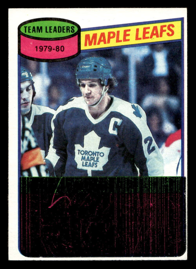 1980-81 Topps #193 Darryl Sittler TL Ex-Mint  ID: 480397