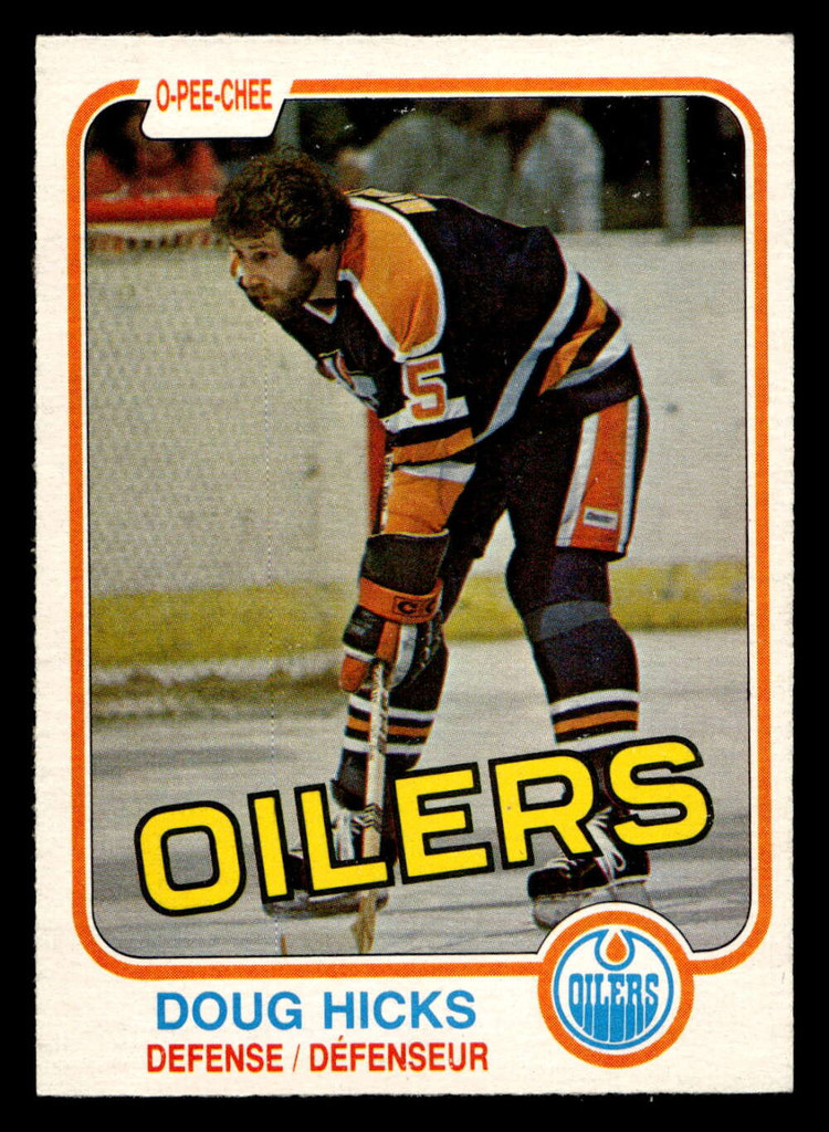 1981-82 O-Pee-Chee #114 Doug Hicks Near Mint+ OPC 