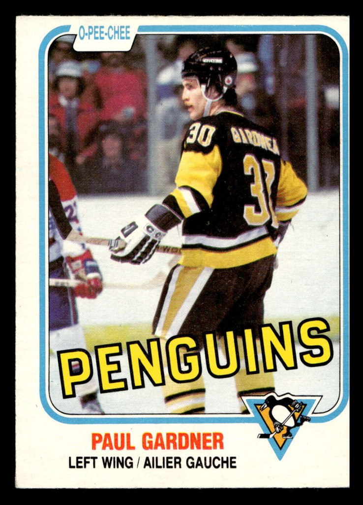 1981-82 O-Pee-Chee #257 Paul Gardner Ex-Mint OPC 