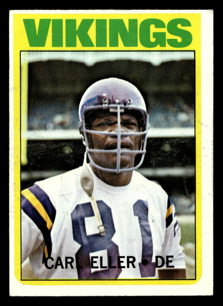 1972 Topps #20 Carl Eller Ex-Mint  ID: 480931