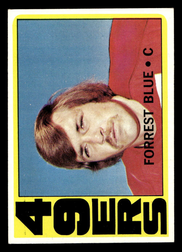 1972 Topps #38 Forrest Blue Ex-Mint RC Rookie  ID: 481020