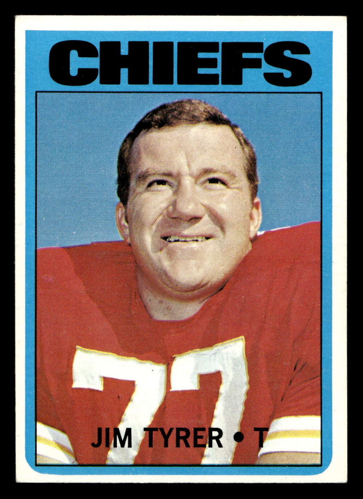 1972 Topps #111 Jim Tyrer Ex-Mint  ID: 481386