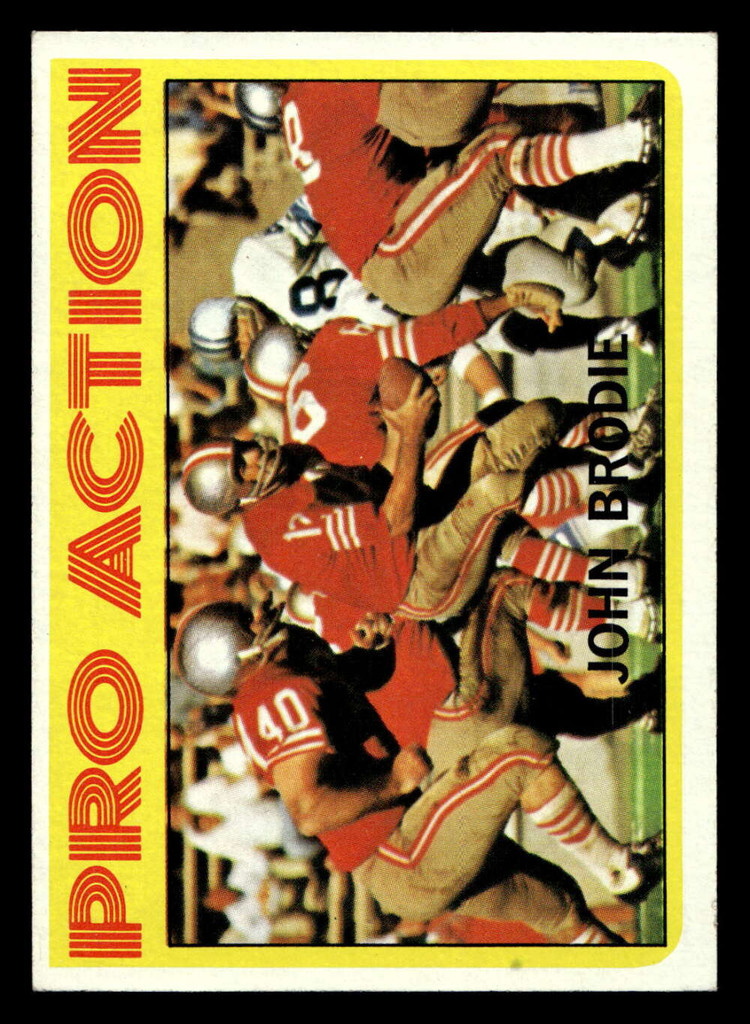 1972 Topps #124 John Brodie IA Near Mint  ID: 481451