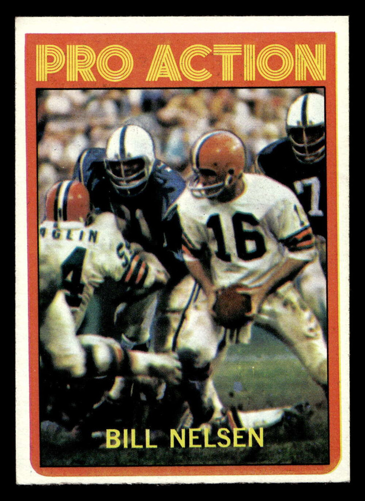 1972 Topps #130 Bill Nelsen IA Ex-Mint  ID: 481481