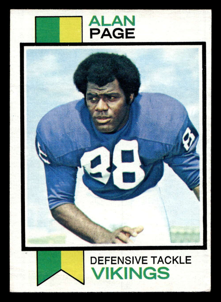 1973 Topps #30 Alan Page Very Good  ID: 482505
