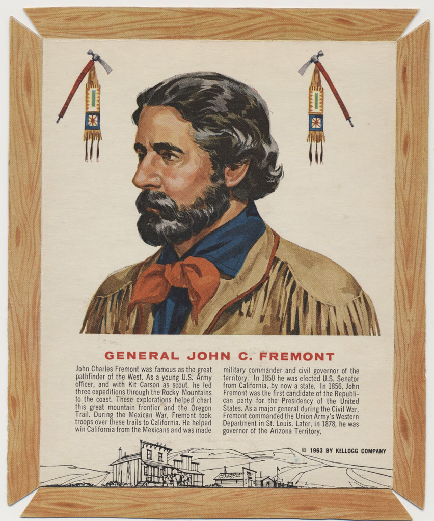 1963 F273-47 Kellogg's Men of the West Lot of 6/12 Panels Low Grade to Mid-grade  #*sku36661