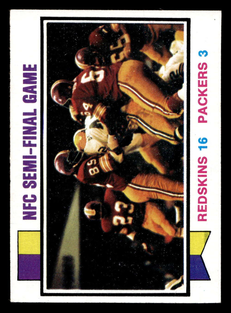 1973 Topps #135 NFC Semi-Final Game Very Good  ID: 482978