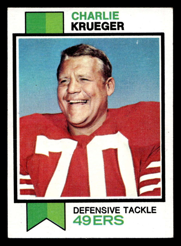 1973 Topps #157 Charlie Krueger Ex-Mint  ID: 483078