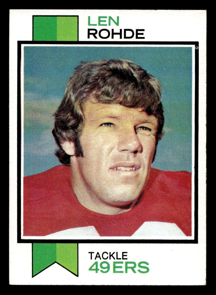 1973 Topps #181 Len Rohde Ex-Mint  ID: 483187