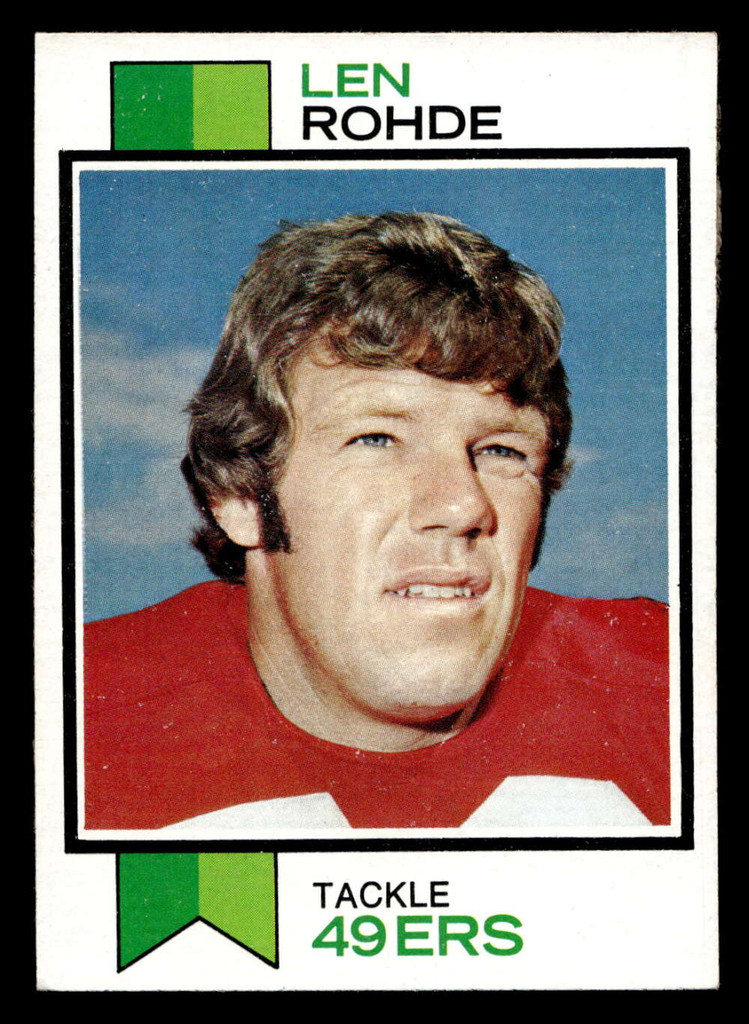 1973 Topps #181 Len Rohde Ex-Mint  ID: 483189