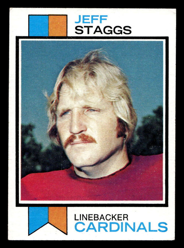 1973 Topps #182 Jeff Staggs Ex-Mint  ID: 483191