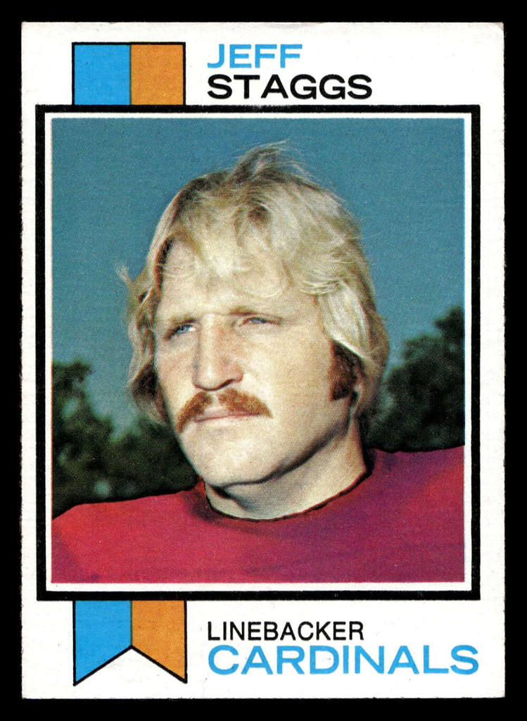 1973 Topps #182 Jeff Staggs Ex-Mint  ID: 483192