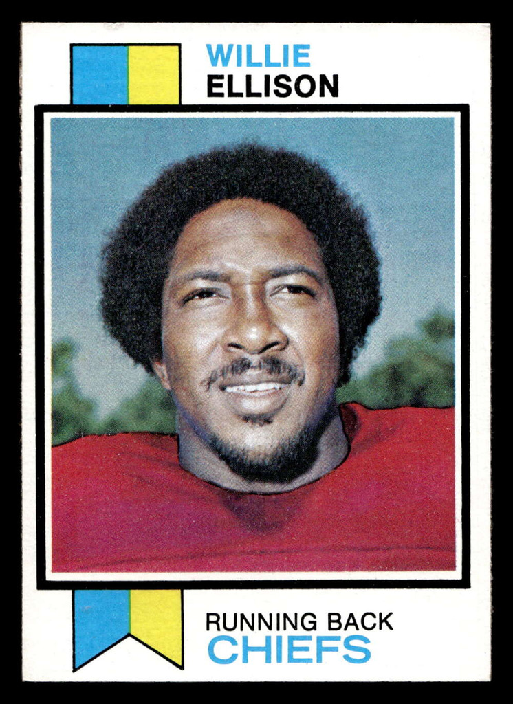 1973 Topps #205 Willie Ellison Near Mint  ID: 483301