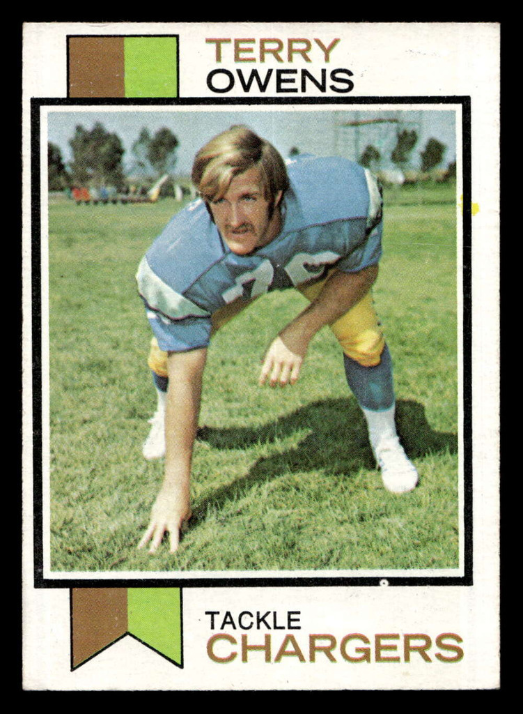 1973 Topps #284 Terry Owens Ex-Mint  ID: 483687