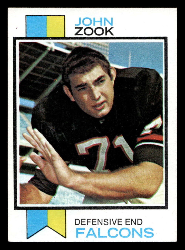 1973 Topps #333 John Zook Ex-Mint  ID: 483884