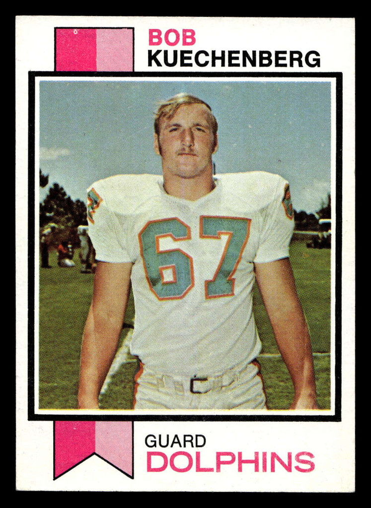 1973 Topps #367 Bob Kuechenberg Near Mint RC Rookie  ID: 484036