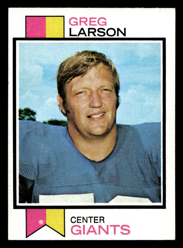 1973 Topps #418 Greg Larson Near Mint  ID: 484260
