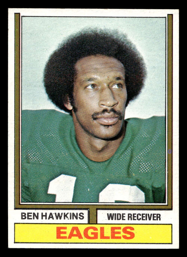 1974 Topps #21 Ben Hawkins Near Mint  ID: 484846